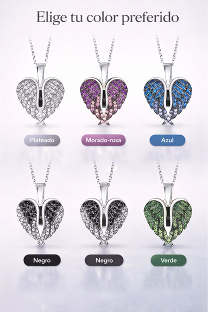 Collar Alas de Ángel con tu Foto